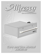 Alfresco AXEWD-30 Care And Use Manual
