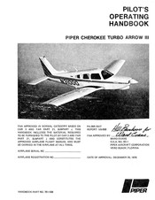 Piper PA-28R-201T Pilot Operating Handbook