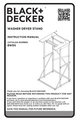 Black & Decker BWDS Instruction Manual