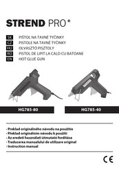 Strend Pro 213196 Instruction Manual