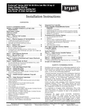 Bryant Preferred 581K 04 Series Installation Instructions Manual
