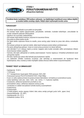 CRX ST0592-1 Instruction Manual