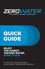ZeroWater 7 Quick Manual