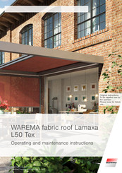 WAREMA Lamaxa L50 Tex Operating And Maintenance Instructions Manual