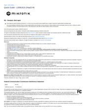 Mikrotik L009UiGS-2HaxD-IN Quick Manual