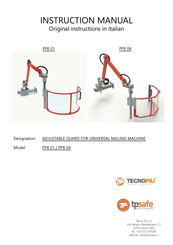 Tecno Piu tpsafe PFR 04 Instruction Manual