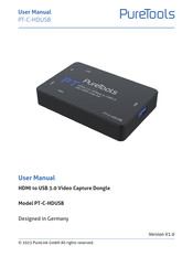 PureTools PT-C-HDUSB User Manual