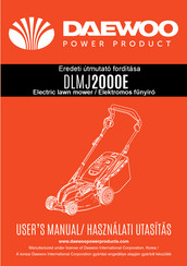 Daewoo DLMJ2000E User Manual