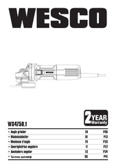 Wesco WS4750 1 Series Original Instructions Manual