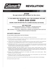 Coleman REVOLUTION RV-601BBQ-3-KIT Manual