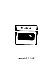 Electrolux EOG600WL Manual