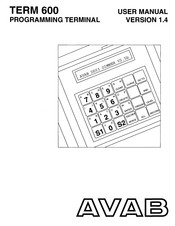 AVAB TERM 600 User Manual