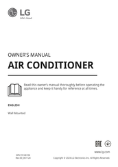 LG MJ18PC Owner's Manual