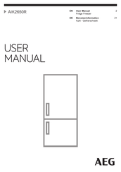 AEG AIK2650R User Manual