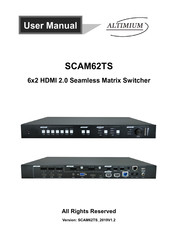 Altimium SCAM62TS User Manual