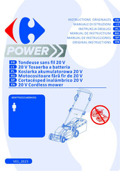 Carrefour GD97752 Original Instructions Manual