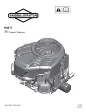 Briggs & Stratton 49J677 Operator's Manual