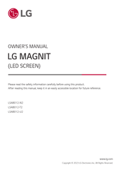 LG LSAB012-U2 Owner's Manual