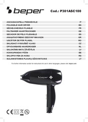 Beper P301ASC100 Manual