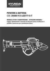 Hyundai power products LGS777-5-T Owner's Manual