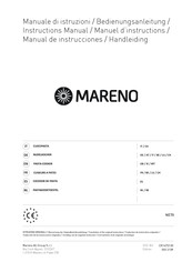 Mareno NEPC78G Instruction Manual