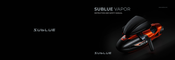 Sublue VAPOR Instruction And Safety Manual