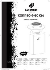 Landmann KORREO Operating Instructions Manual