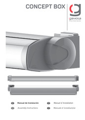 gaviota CONCEPT BOX Assembly Instructions Manual