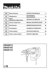 Makita HR4501C Instruction Manual
