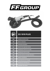 F.F. Group DS 1010 PLUS Original Instructions Manual
