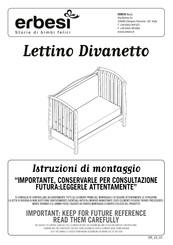 erbesi Lettino Divanetto Manual