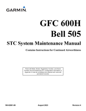 Garmin GFC 600H Maintenance Manual