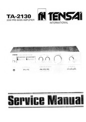 Tensai TA-2130 Service Manual