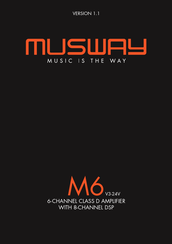 Musway M6 V3-24V Manual