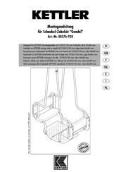 Kettler Gondel Assembly Instructions Manual