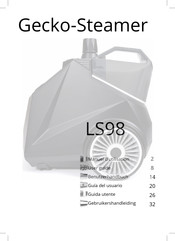 Gecko-Steamer LS98 User Manual