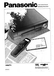 Panasonic VideoPlus+ NVSD45 Operating Instructions Manual