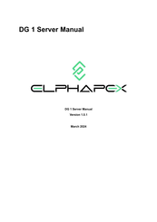FoundationLogic Innovation ElphaPex DG 1 Manual