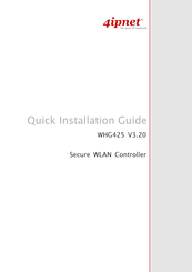 4IPNET WHG425 Quick Installation Manual