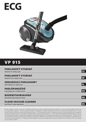 ECG VP 915 Instruction Manual