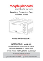 Morphy Richards MRBO32BLK2 Instruction Manual