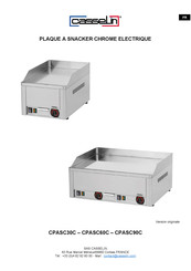 Casselin CPASC60C Manual