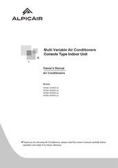 AlpicAir AFKMI-22VRDC1A Owner's Manual