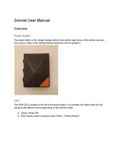 Sonnet Labs Sonnet User Manual