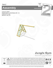 Jungle Gym Climb Module 200 3.0 Assembly Instructions Manual