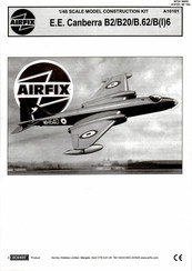 Hornby Hobbies AIRFIX E.E. Canberra B2/B20/B.62/B(I)6 Manual