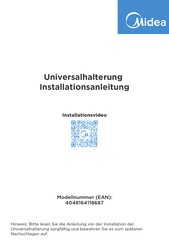 Midea 4048164118687 Installation Manual