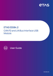 ETAS F 00K 115 627 User Manual
