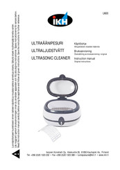 IKH U600 Instruction Manual