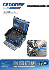 Gedore KL-0080-10 K Operating Instructions Manual